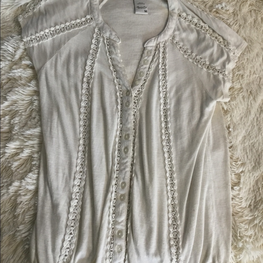 Cream shirt